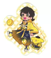 Hachiraku Mawari x Pom-Pom-Pom Pudding Die Cut Sticker "Blue Rock x Sanrio Character Connectors POP SHOP"