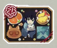 嘴平伊之助 ダイカットステッカー 「鬼滅の刃×ufotable Cafe×マチ★アソビCAFE 嘴平伊之助誕生祭2025」 ufotableポイント景品