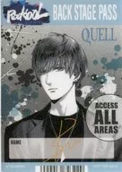 和泉柊羽(QUELL) バックステージパス風ステッカー 「ツキノ芸能プロダクション TSUKIPRO 2020 SUMMER COLLECTION ROCKOOL フェア」 SQ配布期間 対象商品購入予約特典