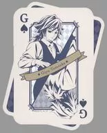 冨岡義勇(トランプ) ボトルラベル風ステッカー 「鬼滅の刃×ufotable MOCKTAIL BAR GINZA COLLECTION LOTTO 冨岡義勇」