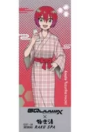 "Mobile Warrior Gundam GQuuuuuuX × Gokurakuyu RAKU SPA" "¿Puedo tomar un baño libremente?" "Etiqueta de estilo japonés de Amat Yuzriha (machu / cuerpo de tamaño completo) Purchase benefits