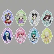 全8種セット 「魔法少女にあこがれて POP UP CONER ダイカットステッカー 01/(描き下ろしイラスト)」