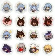 八日目の旅立ち パムの展覧室シリーズ ちびキャラシールパック 「崩壊：スターレイル」