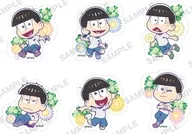 全6種セット 「おそ松さん トレーディングダイカットステッカー」