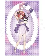 中野二乃闪亮贴纸气球&蝴蝶结ver."五等分的新娘*×美乐蒂&库洛米"