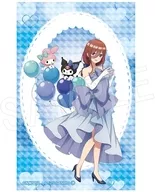 中野三玖闪亮贴纸气球&蝴蝶结ver."五等分的新娘*×美乐蒂&库洛米"
