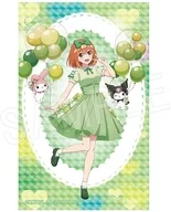 中野四叶闪亮贴纸气球&蝴蝶结ver."五等分的新娘*×美乐蒂&库洛米"