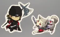 コロマル＆荒垣真次郎 ステッカーセット(2枚セット) 「グッスマくじオンライン ペルソナ3 リロード」 F-5賞