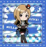 Momose Rio special benefit Prism Seal (Costume Black) Fairy "-World Wide Meal-MILLION ANCIENT idol Master MILLION LIVE! ×STELLAMAP CAFE" Target item Purchase benefits