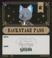 グリム バックステージパス風ステッカー 「ディズニー ツイステッドワンダーランド 3D Magical Live -Blazing Jewel-」 グッズ購入特典