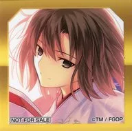 セイバー/両儀式 選択画面風ステッカー 「Fate/Grand Order Servant Art Chronicle -最終再臨展-」 1週目来場者特典