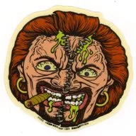 Chacal Sticker "Hokuto no Ken ×MADBALLS"