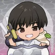 灰原雄B ステッカー 「まるくじ 呪術廻戦 懐玉・玉折 【ちゃぽんっ!】」 5個購入特典