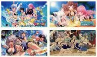 全4種セット オリジナルステッカー 「バーチャルYouTuber ホロライブ ホロナツパラダイス POP UP SHOP」 グッズ購入特典