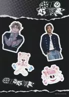 ユウキ(NEXZ) ステッカーシートB 「CD One Bite 初回生産限定盤B」 封入特典