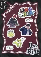 ヒュイ(NEXZ) ステッカーシートA 「CD One Bite 初回生産限定盤A」 封入特典