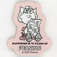 サリー 「PEANUTS(SNOOPY) 75周年 アクリルステッカー」