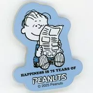ライナス 「PEANUTS(SNOOPY) 75周年 アクリルステッカー」