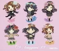 全員集合 ステッカー 「DMMスクラッチ! TVアニメ アマガミSS スクラッチ」 Wチャンス賞 第7弾