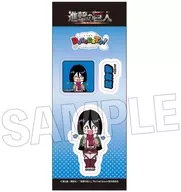 ミカサ・アッカーマン DOTABATA!ステッカー 「進撃の巨人」