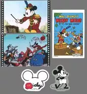 セットA ＜Mickey＞ 名シーン＆ダイカットステッカーセット 「一番くじ ディズニー ファンタジア 85th Anniversary Memories of＜Mickey＞」 H賞