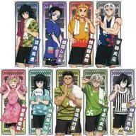 全9種セット 千社札風シール Bグループ 「鬼滅の刃×極楽湯・RAKU SPA 第四弾 ととのえ!みんなで極楽な休日」 対象商品購入特典