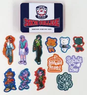 3SKM 缶入りステッカーセット 「バーチャルYouTuber にじさんじ 3SKM College」