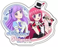 氷上スミレ＆北条そふぃA 「アイカツ!×プリパラ アクリルステッカー」