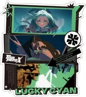 07.ラッキーシアン ステッカー 「TO BE HERO X」