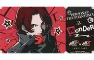 ワンダー(Design：B) 「『ペルソナ5 ザ・ロイヤル』＆『ペルソナ5： The Phantom X』×AMOCAFE コラボレーションカフェ トレーディング P5X チケット風ステッカー」