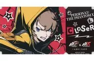 クローザー(Design：B) 「『ペルソナ5 ザ・ロイヤル』＆『ペルソナ5： The Phantom X』×AMOCAFE コラボレーションカフェ トレーディング P5X チケット風ステッカー」