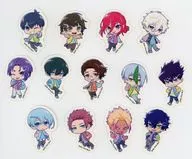 集合 フレークシール(13種セット) 「ブルーロック×コラボカフェ本舗2025 Retro Pop Cafe」