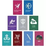 全9種セット 「ヘブンバーンズレッド Ani-Art POP UP SHOP in AMNIBUS STORE トレーディングカードステッカー」