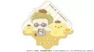 七海建人×ポムポムプリン ダイカットステッカー 2025Ver. 「呪術廻戦×サンリオキャラクターズ」