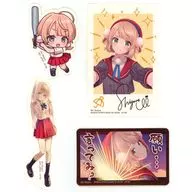 しぐれうい(ミニキャラバッド他) ステッカー4枚セット 「一番くじ しぐれうい」 K賞