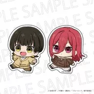 C.蜂楽廻＆千切豹馬 ぷちてく ステッカーセット 「TVアニメ ブルーロック」
