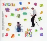 ウナク(BOYNEXTDOOR) 透明ステッカーシート 「CD BOYLIFE メンバーソロジャケット盤 WOONHAK」 封入特典