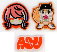 アクリルステッカー3種セット 「バーチャルYouTuber KAMITSUBAKI STUDIO 明透 2nd ONE-MAN LIVE BIRTH ＆ 4周年記念イベント さまーすくーる ASCHOOL!」