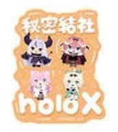秘密結社holoX 「モバイルステッカーコレクション バーチャルYouTuber ホロライブ Vol.4」