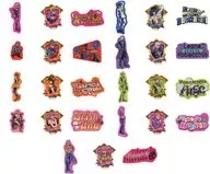 全27種セット 「ジョジョの奇妙な冒険 第五部 黄金の風 ステッカーコレクション【RE】vol.1」