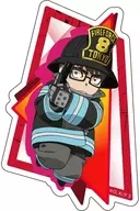 武久火縄(ミニキャラ) ダイカットステッカー 「炎炎ノ消防隊 参ノ章」