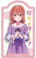 桜沢墨 ダイカットステッカー 「彼女、お借りします 4期」
