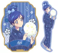 霧矢あおい 「アイカツ!シリーズ×アトレ秋葉原 ステッカーコレクション(2枚入り/おうちdeサマーパーティ!)」