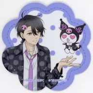 05.高嶺友哉×クロミ(等身イラスト) ダイカットステッカー 「TVアニメ ハニーレモンソーダ×サンリオキャラクターズ コラボ in HMV」
