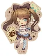 栗駒こまる(SD/正面) 「バーチャルYouTuber あおぎり高校 栗駒こまる 1stイベント こまる 淫 わんだーらんど ミュージアム/ファンミーティング トレーディングステッカー」