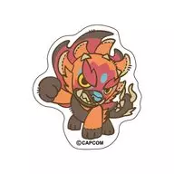 アジャラカン モンでふぉ ダイカットステッカー 「モンスターハンター」