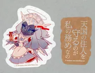 セラ 「ハズビン・ホテルへようこそ×animatecafe Maid ＆ Butler Cafe lounge トレーディングホログラムステッカー(2枚入り) Bグループ」