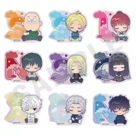 全9種セット 「SAKAMOTO DAYS  ミニキャラおやすみシリーズ トレーディングオーロラステッカー」