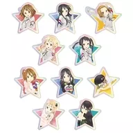 全10種セット 「けいおん! トレーディング Ani-Art aqua label オーロラステッカー」