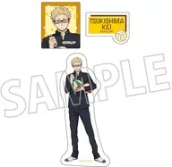 月島蛍 スマホステッカー 「ハイキュー!!」